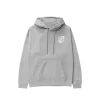 Hoodie featuring a small print of a badge on the left breast