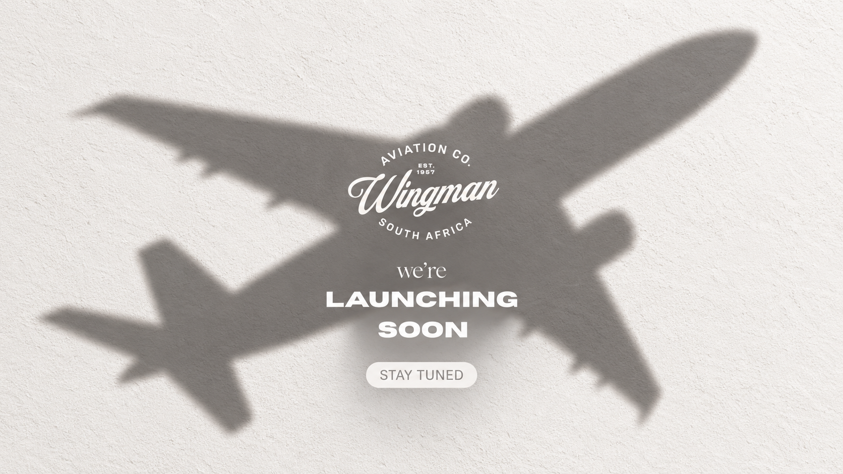 Wingman Aviation Co., South Africa. We’re launching soon. Stay tuned.